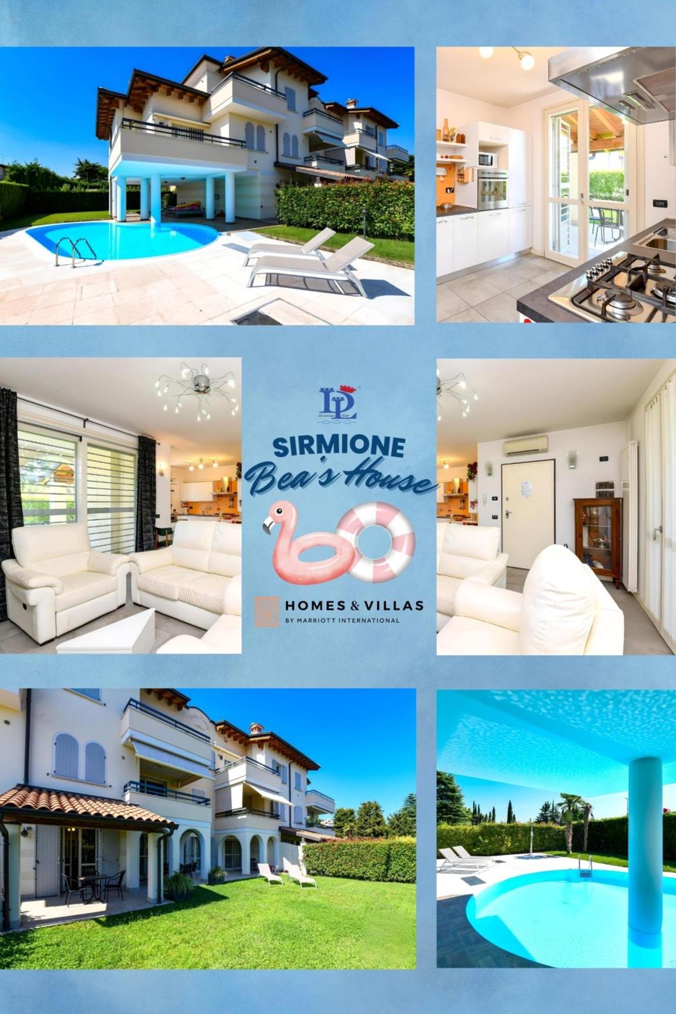 Desenzanoloft Official Partner Marriott Homes & Villas - Bea House, Sirmione With Private Garden And Share Pool Екстериор снимка